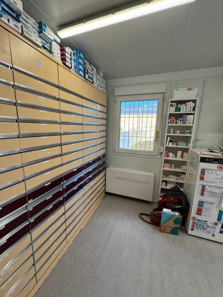 Structure modulaire pour la santé